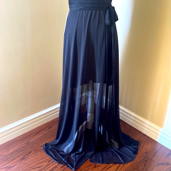 Pnina Tornai for Azazie Featherlight Mesh Gown - Picture 7 of 11